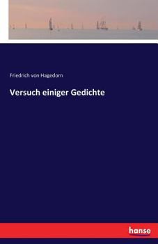 Paperback Versuch einiger Gedichte [German] Book