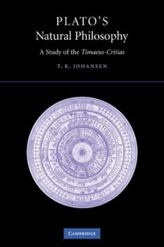 Paperback Plato's Natural Philosophy: A Study of the Timaeus-Critias Book