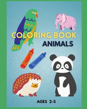 Paperback Coloring Book: Animals Book