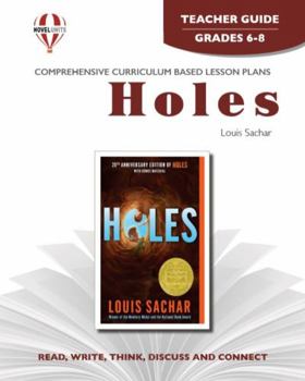 Paperback Holes - Teacher Guide by Novel Units Book