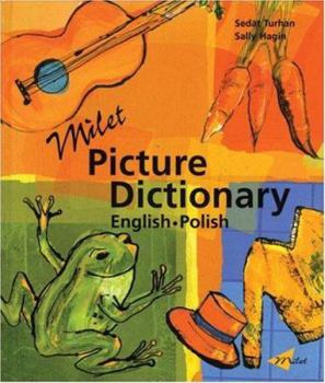 Hardcover Milet Picture Dictionary (English-Polish) Book