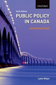 Paperback Public Policy in Canada: An Introduction Book
