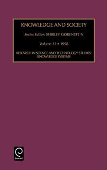 Hardcover Research in Science and Technology Studies: Knowledge Systems Book