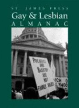 Hardcover St James Press Gay & Lesbian Almanac Book