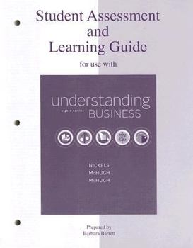 Paperback Student Assessment and Learning Guide for Use with Understanding Business Book