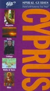 Paperback AAA 2001 Spiral Guide to Cyprus (AAA Spiral Guides) Book