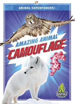 Hardcover Amazing Animal Camouflage Book