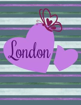 Paperback London: Personalized Sudoku Activity Notebook - 100 Large Print Puzzles - Brain Logic Puzzle Book - Game Instructions and Answ Book