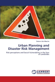 Paperback Urban Planning and Disaster Risk Management Book