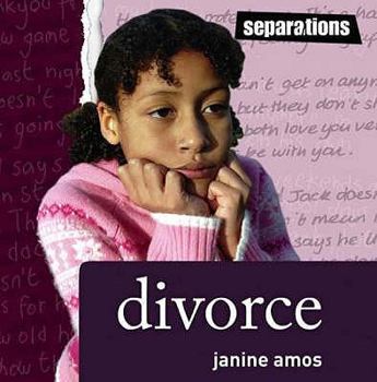 Paperback Divorce. by Janine Amos Book