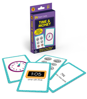 Paperback Time and Money Flash Cards Book