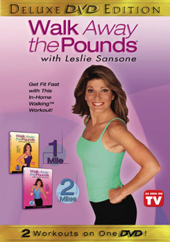 DVD Walk Away the Pounds: 1 Mile/2 Miles Book
