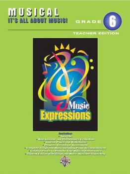 Spiral-bound Music Expressions Grade 6 (Middle School 1): Musical -- It's All about Music!, Book & 2 CDs [With CD (Audio)] Book