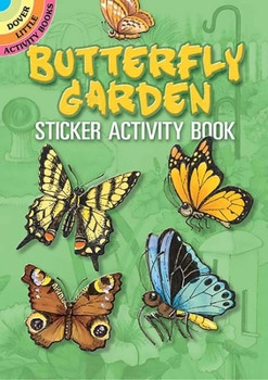 Paperback Butterfly Garden: Sticker Activity Book