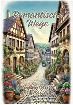 Romantische Wege: Entspannender Ausmalspaß