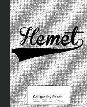 Paperback Calligraphy Paper: HEMET Notebook Book