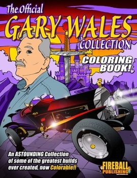 Paperback The Official GARY WALES Collection Coloring Book