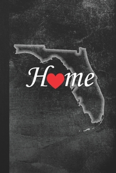 Paperback Home: Blank Lined Notebook Journal Gift for Florida Lover Book