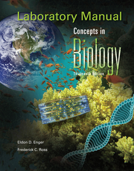 Spiral-bound Laboratory Manual Concepts in Biology Book