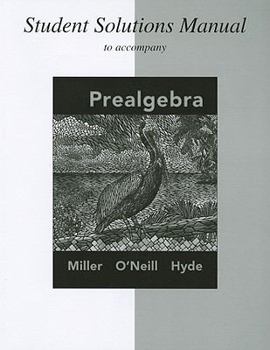 Paperback Student Solutions Manual for Prealgebra Book