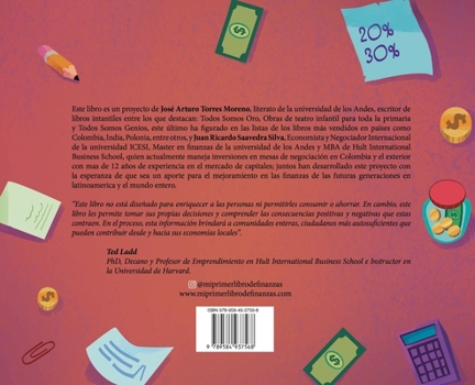 Hardcover Mi Primer Libro de Finanzas [Spanish] [Large Print] Book