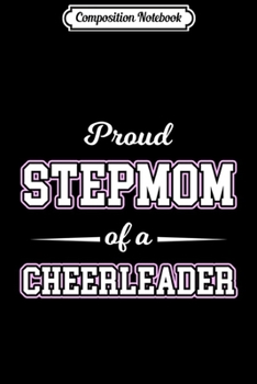 Composition Notebook: Cheerleading Step Mom Women from Stepdaughter Journal/Notebook Blank Lined Ruled 6x9 100 Pages