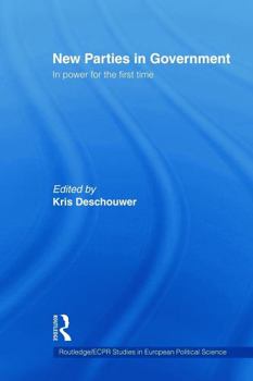 Paperback New Parties in Government: In Power for the First Time Book