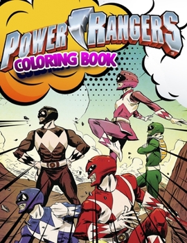 Paperback Power Rangers Coloring Book: Superhero Coloring Book With Best Jumbo Pictures For All Funs Volume 2 Book