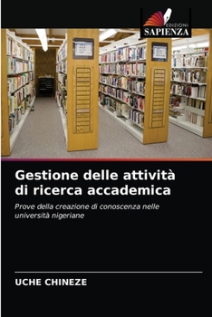 Paperback Gestione delle attività di ricerca accademica [Italian] Book