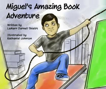 Hardcover Miguel's Amazing Book Adventure Book