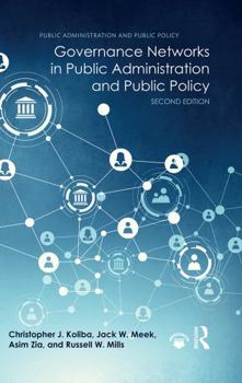 Hardcover Governance Networks in Public Administration and Public Policy Book