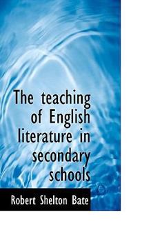 The Teaching of English Literature in Secondary Schools