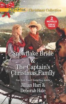 Mass Market Paperback Snowflake Bride and the Captain's Christmas Family: An Anthology Book