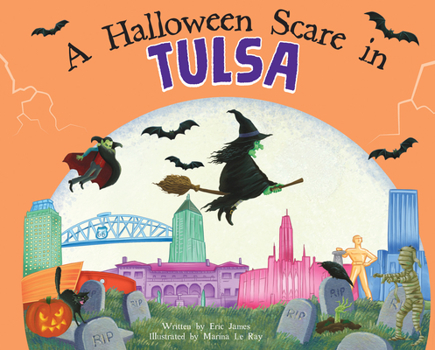 Hardcover A Halloween Scare in Tulsa Book