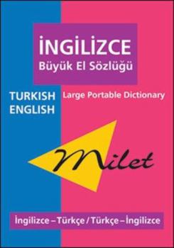 Paperback Milet Large Portable Dictionary (English-Turkish & Turkish-English) Book