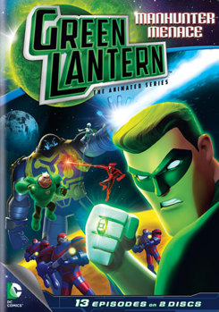 DVD Green Lantern the Animated Series: Manhunter Menace Book