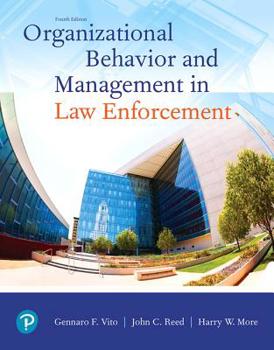 Paperback Organizational Behavior and Management in Law Enforcement Book
