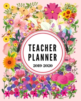 Teacher Planner 2019-2020: Teacher Planner and Record Book 2019-2020 Academic Year Gifts Teacher Planner and Grade Book for Men