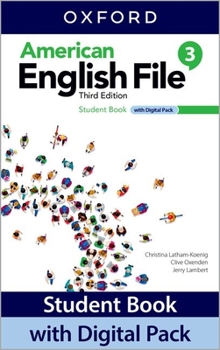 Paperback American English File 3e Student Book Level 3 Digital Pack Book