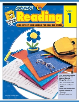 Paperback Creative Teaching Advantage Reading, Grade 1: High-Interest Skill Building for Home and School! Book