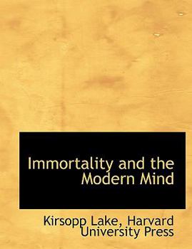 Paperback Immortality and the Modern Mind Book