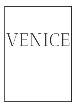 Paperback Venice: A decorative book for coffee tables, end tables, bookshelves and interior design styling Stack Italy city books to add Book