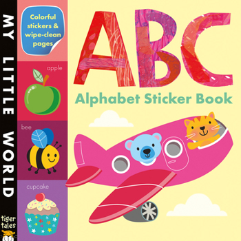 Paperback ABC Alphabet Sticker Book