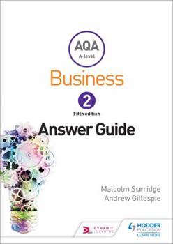 Paperback Aqa Business for a Level 2 (Surridge & Gillespie): Answers Book