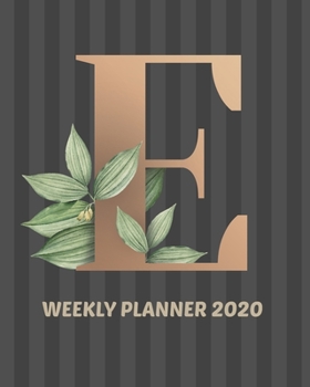 Paperback Weekly Planner 2020: January - December 2020 - Monthly View - Weekly View with Hourly AM/PM - Calendar Views - Monthly Review & Performance Book