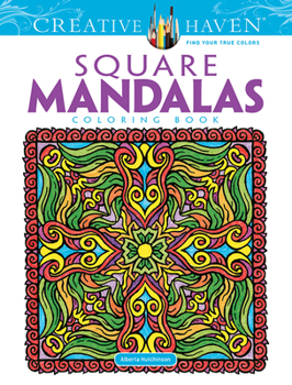 Paperback Creative Haven Square Mandalas Coloring Book