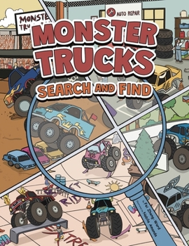 Monster Trucks Search and Find: A Fun, Imaginative, and Educational Search and Find Book for Smart and Curious Kids