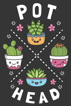 2020 Week To View Dated Planner Diary: 6x9 Inches Paperback Kawaii Cute Gardening Plat Pot Head