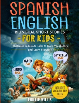 Spanish–English Bilingual Short Stories for Kids: Illustrated 5-Minute Tales to Build Vocabulary and Learn Naturally