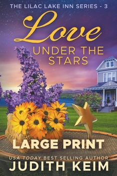 Paperback Love Under the Stars: Large Print Edition Book